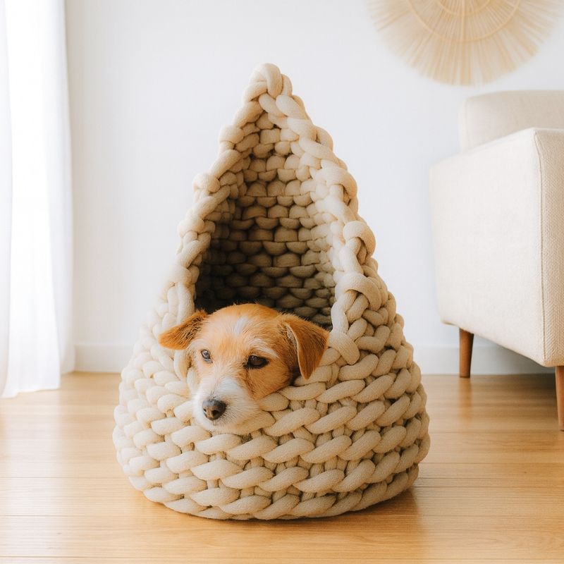 Hundehöhle – Bio-Baumwolle, handgemacht