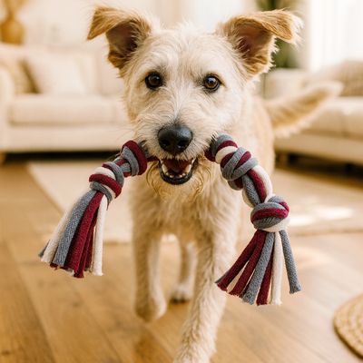 Hundespielzeug - Zergel - Knotenspielzeug