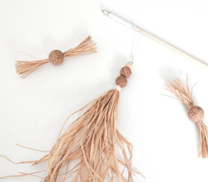 Katzenangel Luzie – Natürlich & Handgemacht aus Naturbast