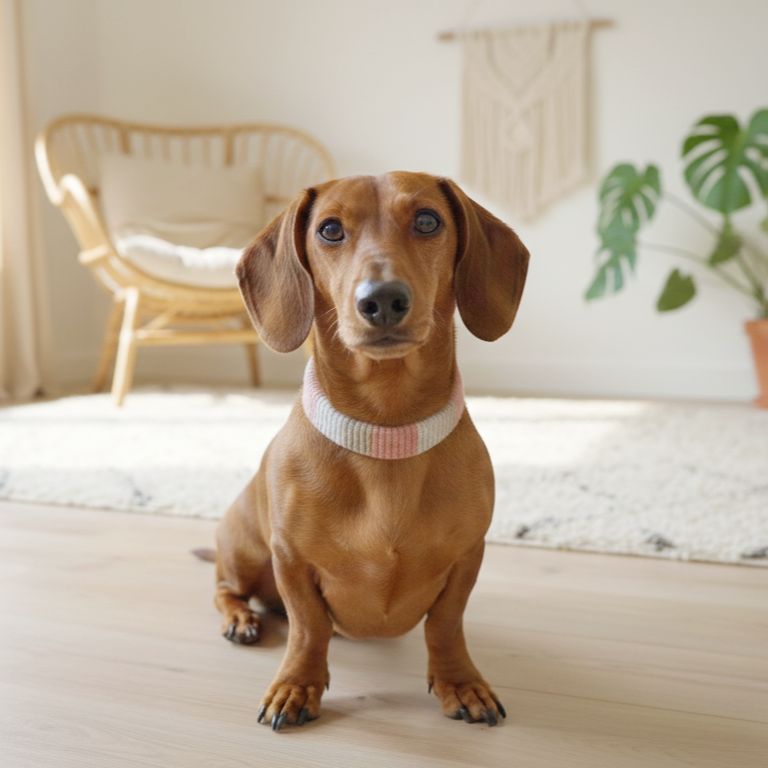 Boho-Hundehalsband – Handgefertigt & personalisierbar Boho-Hundehalsband – Handgefertigt & personalisierbar