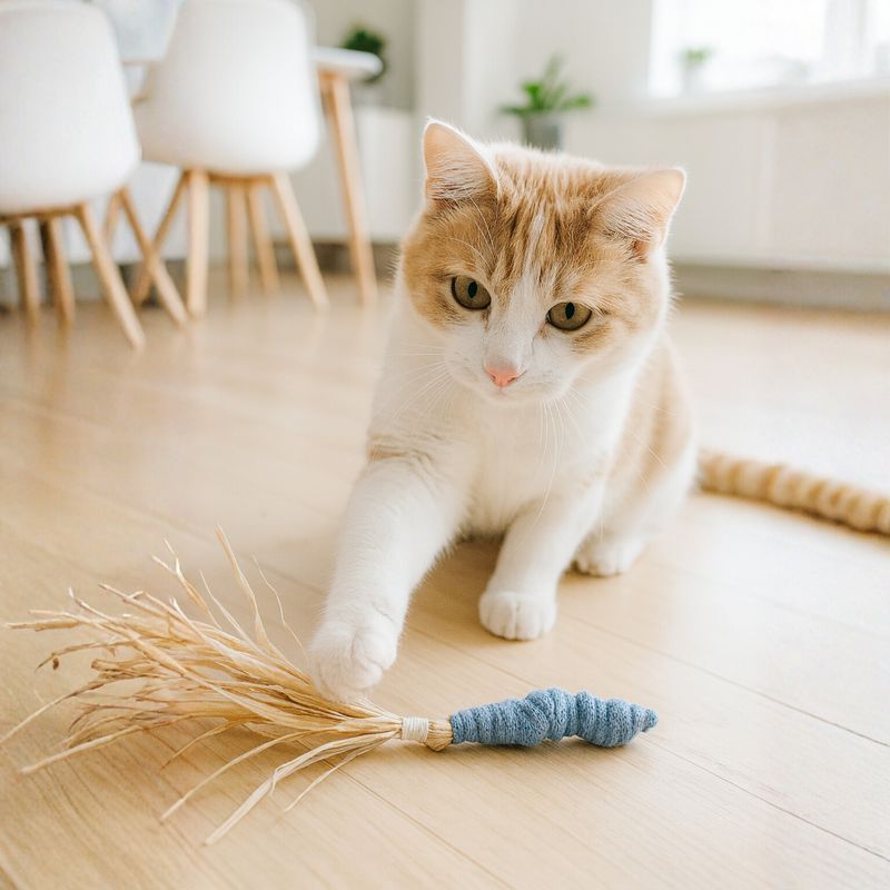 Katzenspielzeug Guppy Kunigunde – nachhaltig Katzenspielzeug Guppy Kunigunde – nachhaltig