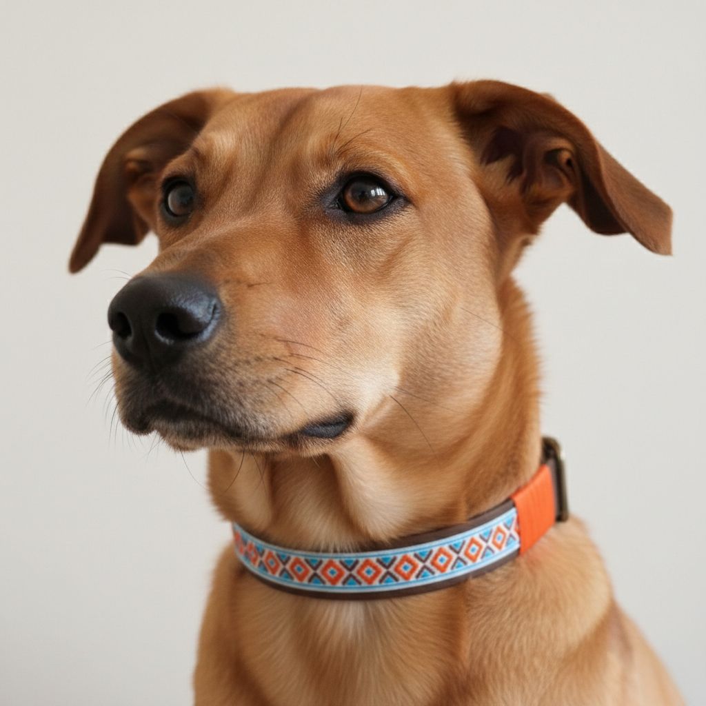 Boho Zugstopp Halsband & Leine – handgemacht & vegan Boho Zugstopp Halsband & Leine – handgemacht & vegan