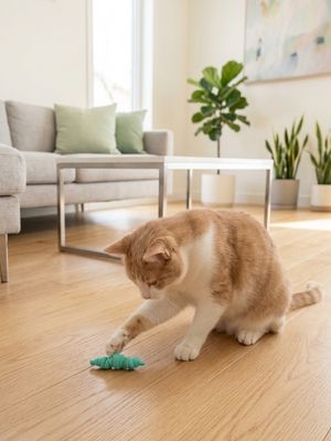 Bunte Würmer | Katzenspielzeug | Wurm