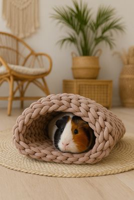 Schlafsack Meerschweinchen & Ratten – recycelte Baumwolle