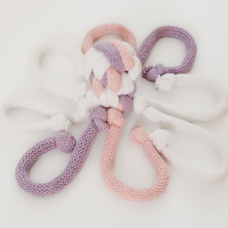 Handgemachtes Katzenspielzeug "Mini-Oktopus"
