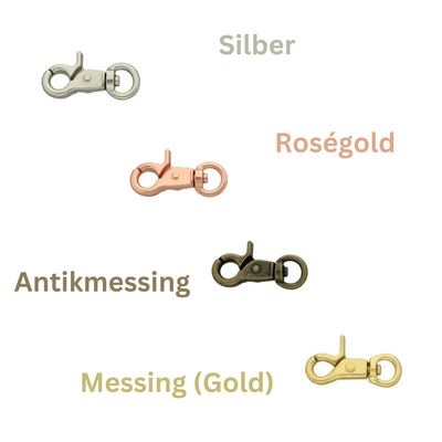 Karabiner für die Herstellung von Hundeleinen & Taschengurten