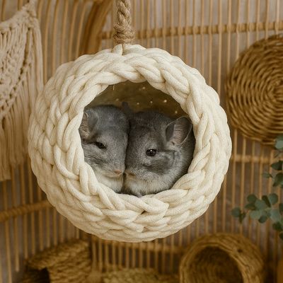 Cleo Höhle für Ratten, Chinchillas & Meerschweinchen – Handgemacht