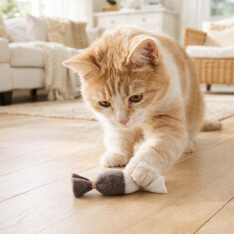 Katzenspielzeug Bonbon Baldrian oder Katzenminze