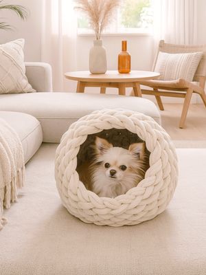 Cleo Hundehöhle – Handgemacht & nachhaltig