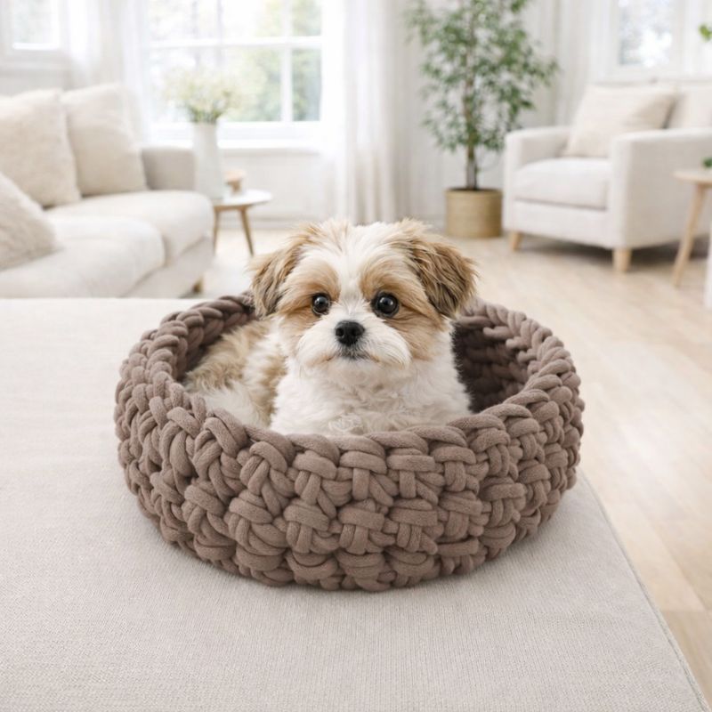 Hundekörbchen „Malia“ – nachhaltig & waschbar