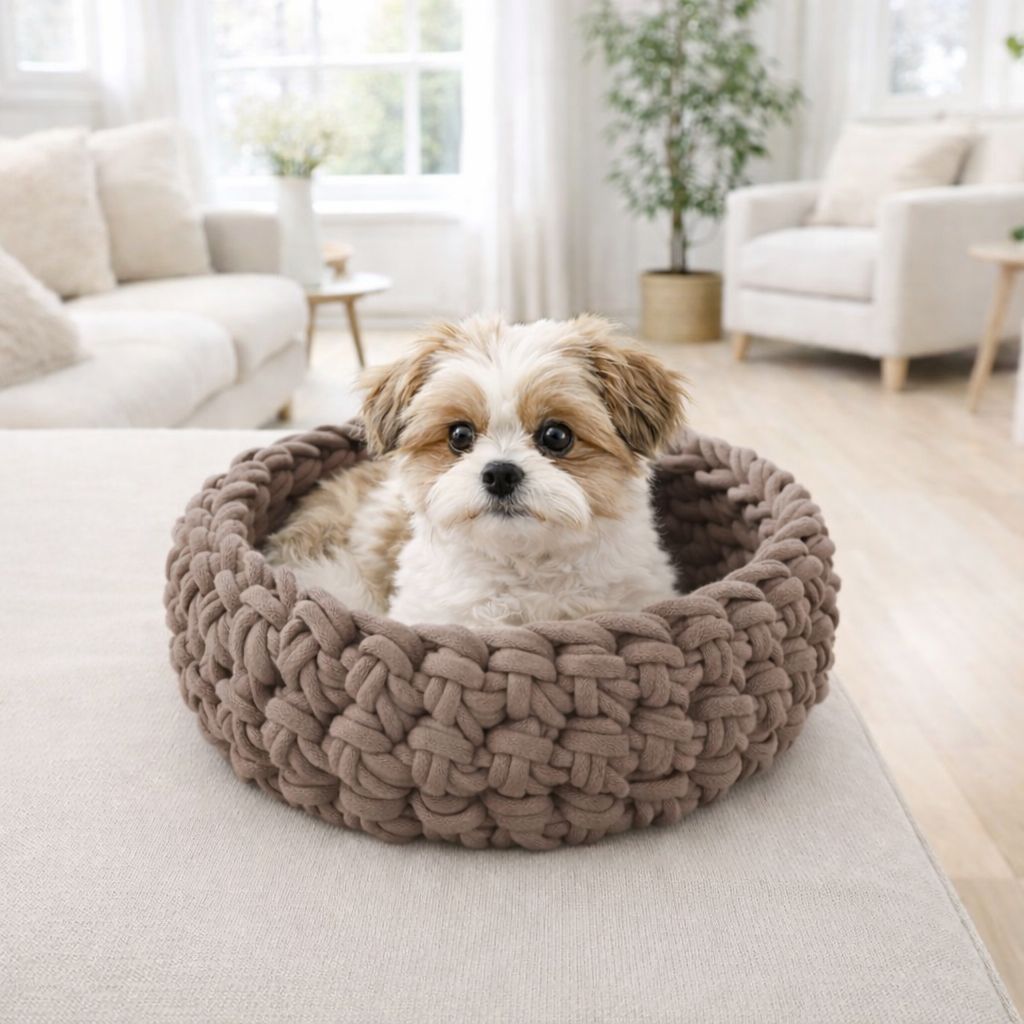 Hundekörbchen „Malia“ – nachhaltig & waschbar Hundekörbchen „Malia“ – nachhaltig & waschbar