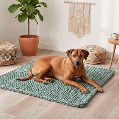 Hundedecke - aus recyceltem Baumwollgarn