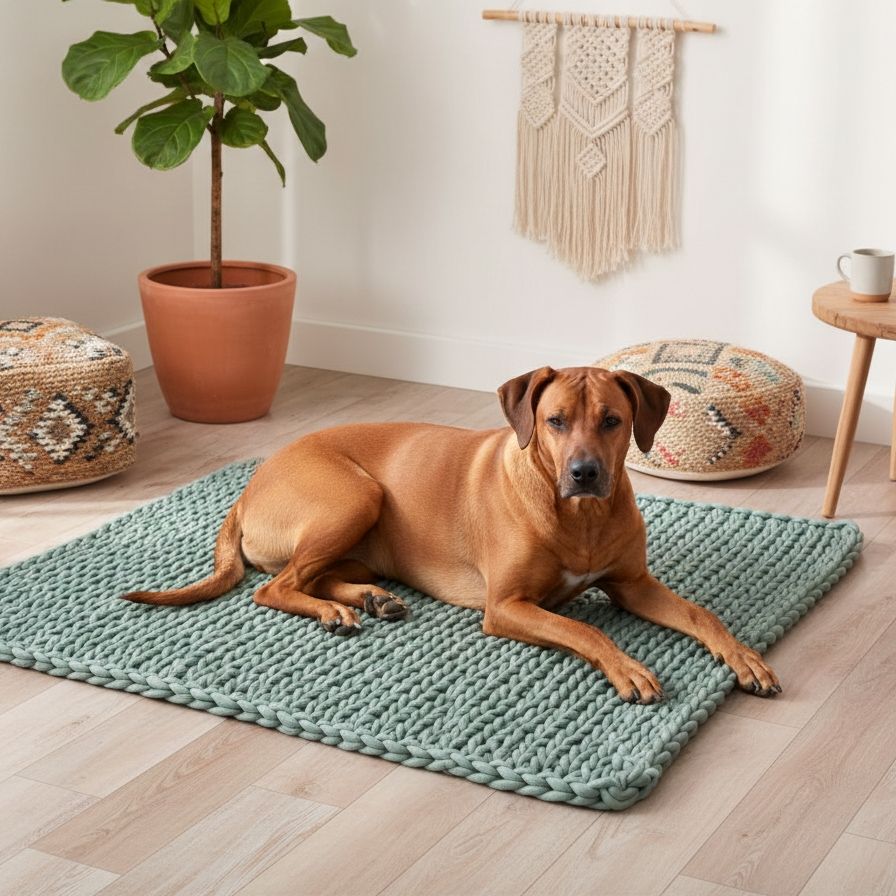 Hundedecke - aus recyceltem Baumwollgarn