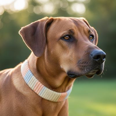 Boho-Hundehalsband – Handgefertigt ca. 33 cm breit