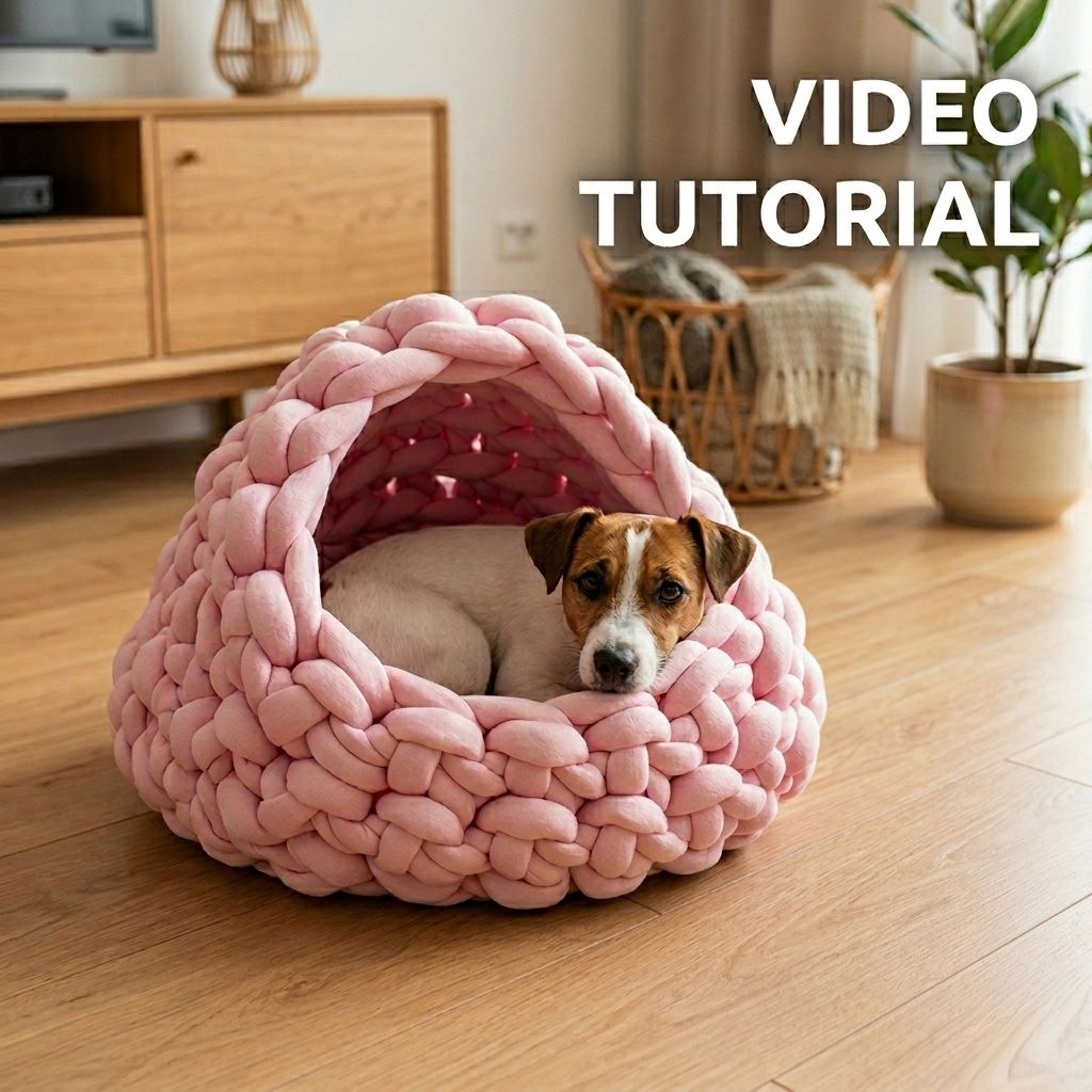 Video-Anleitung & DIY-Tutorial für Katzen- & Hundehöhle Gustav XL