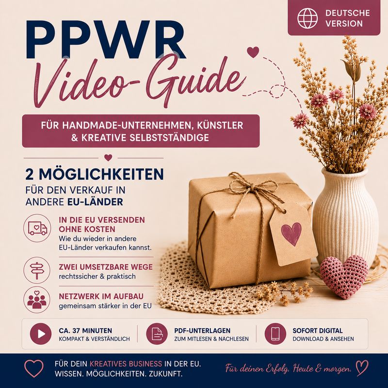 Trotz PPWR ins EU-Ausland verkaufen Schulung