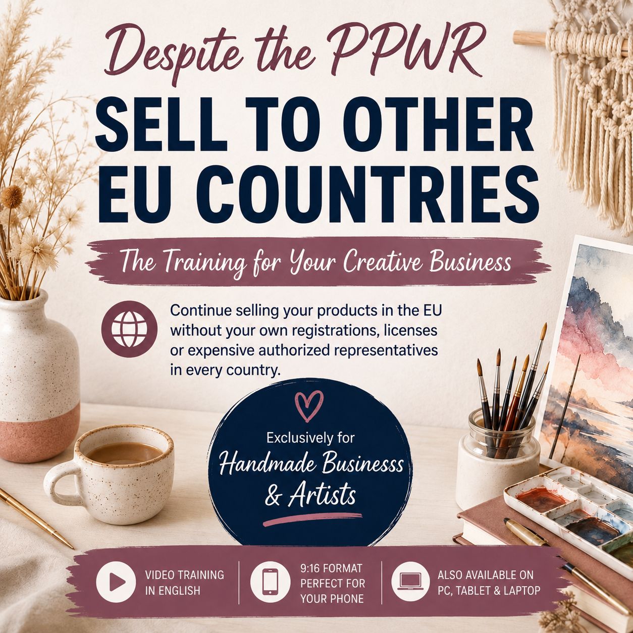 Englische Version Trotz PPWR ins EU-Ausland verkaufen Schulung Englische Version Trotz PPWR ins EU-Ausland verkaufen Schulung