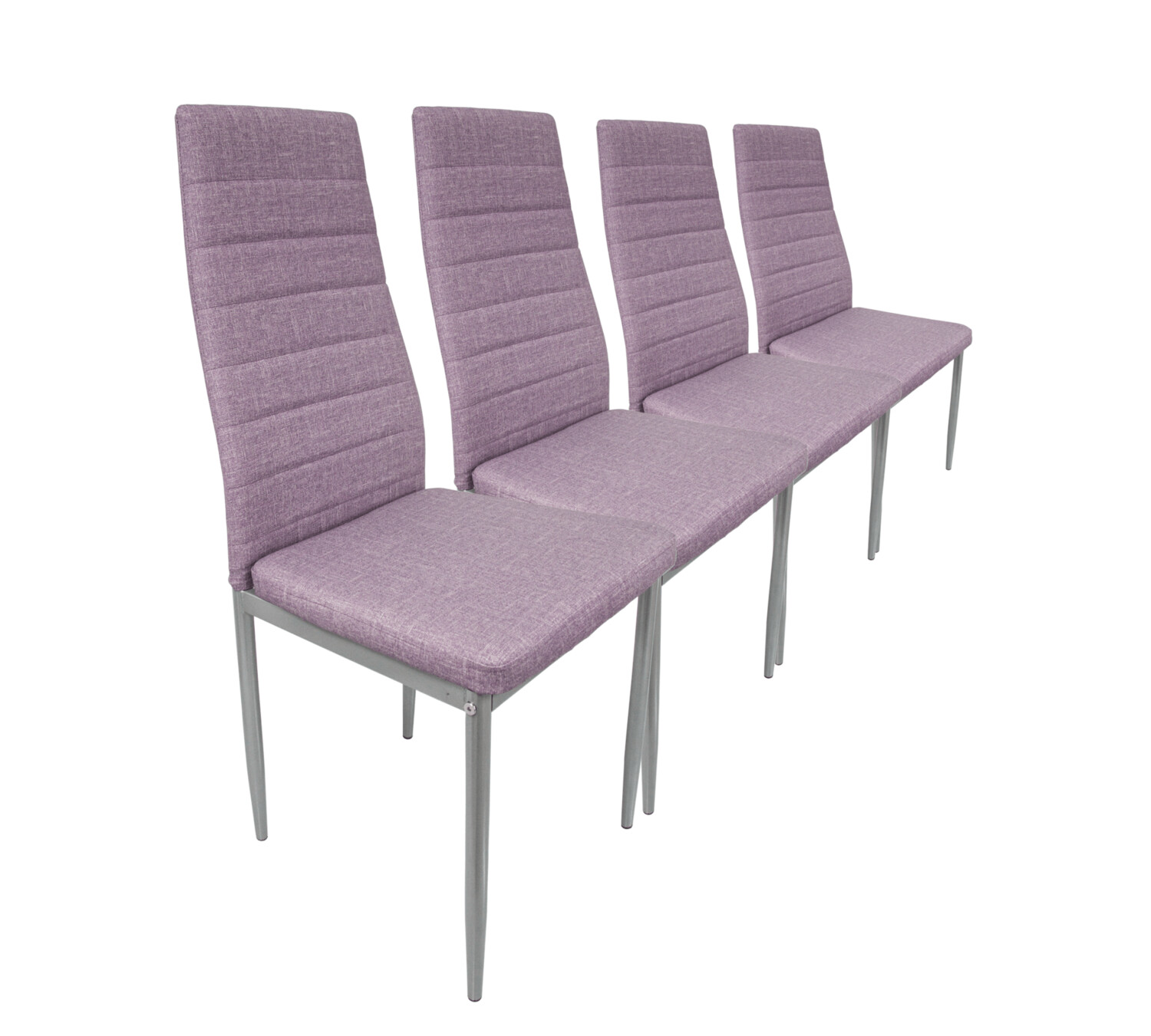 Cadeira S2 | Conjunto de 4 cadeiras, S2: Rosa