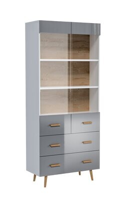Vitrina NIZZA cinza - W2D2S