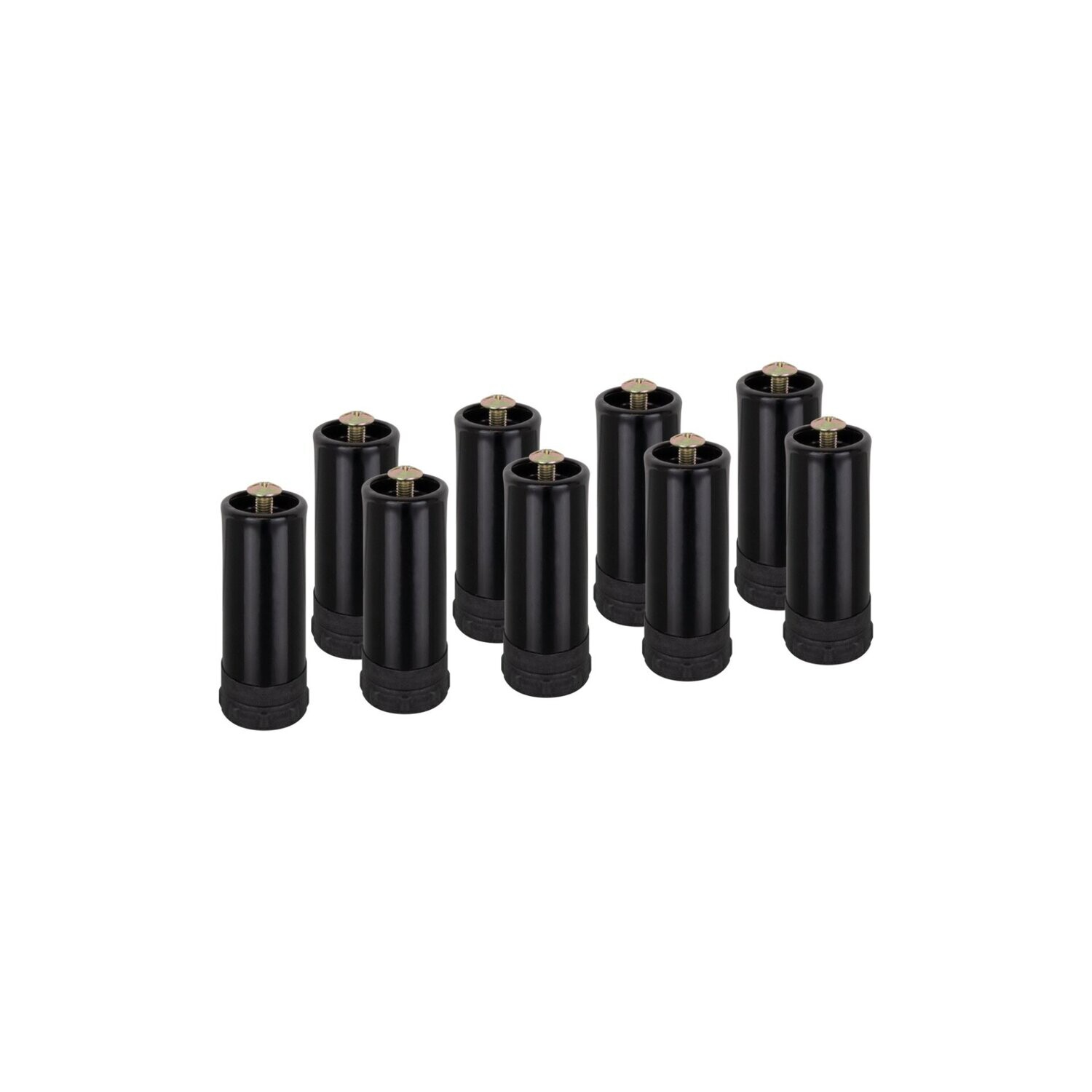 Pés de Metal | Formato I | 9 unidades, Medidas: 10 cm