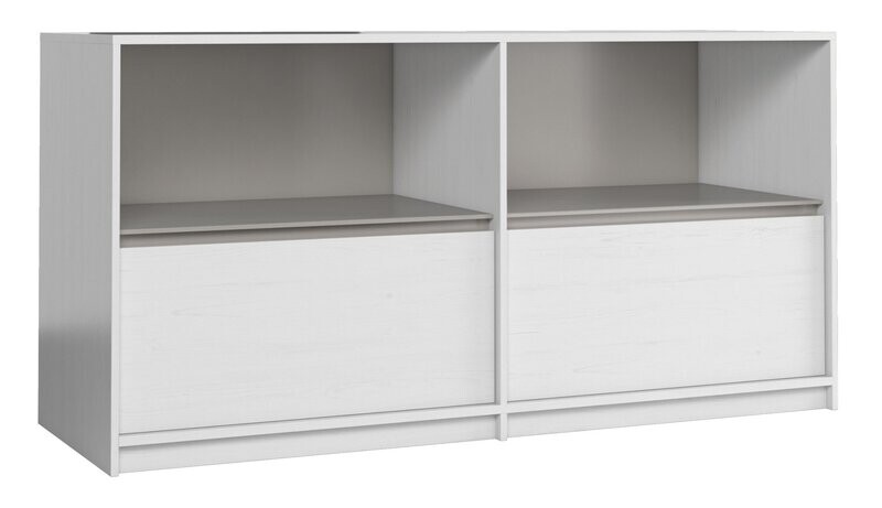 Aparador LEON cor branco-cinza - K2S