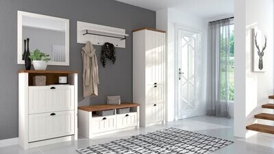 Hall de Entrada ROCHELLE | Cor: Branco