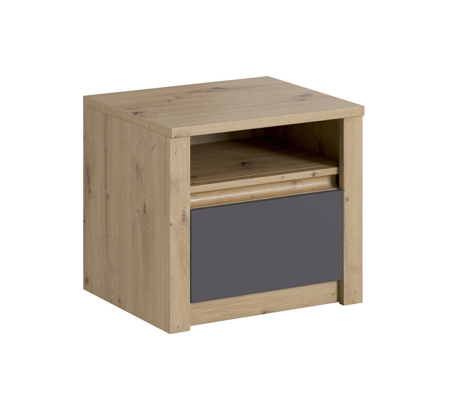 Mesa de cabeceira CANNES carvalho-cinza - SN