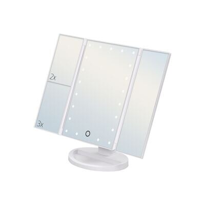 BULB LITTLE - Espelho de Maquilhagem com 12 Lâmpadas de Luz LED - Preto, Espelhos de Maquilhagem, ESPELHOS