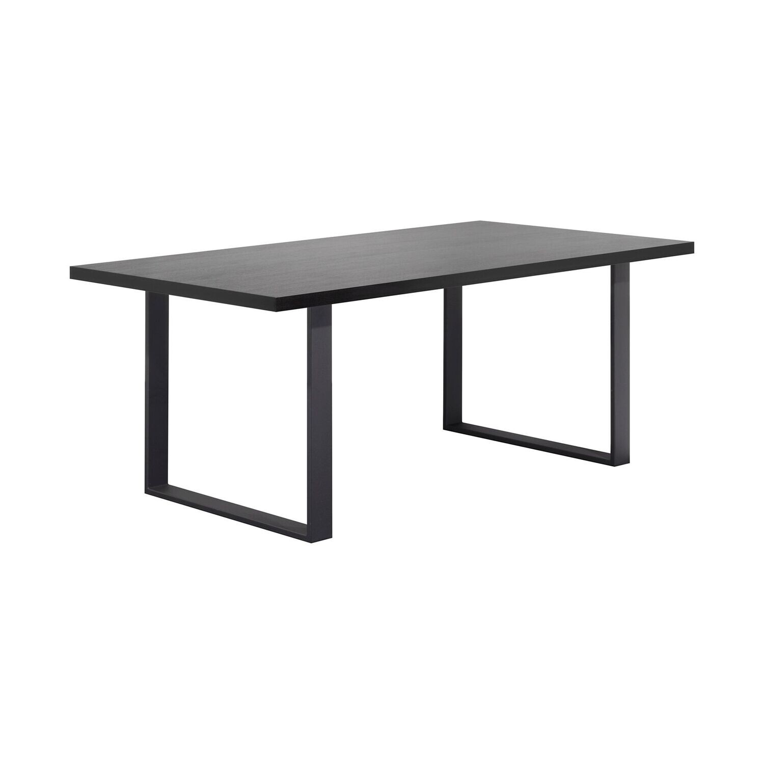 Mesa de Jantar MACON | Tampo: Preto | Pernas: Preto