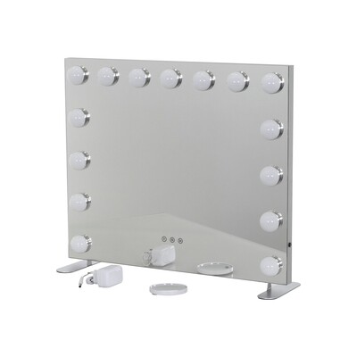 BULB PROP - Espelho de Maquilhagem com 15 Lâmpadas de Luz LED BULB PROP - Espelho de Maquilhagem com 15 Lâmpadas de Luz LED