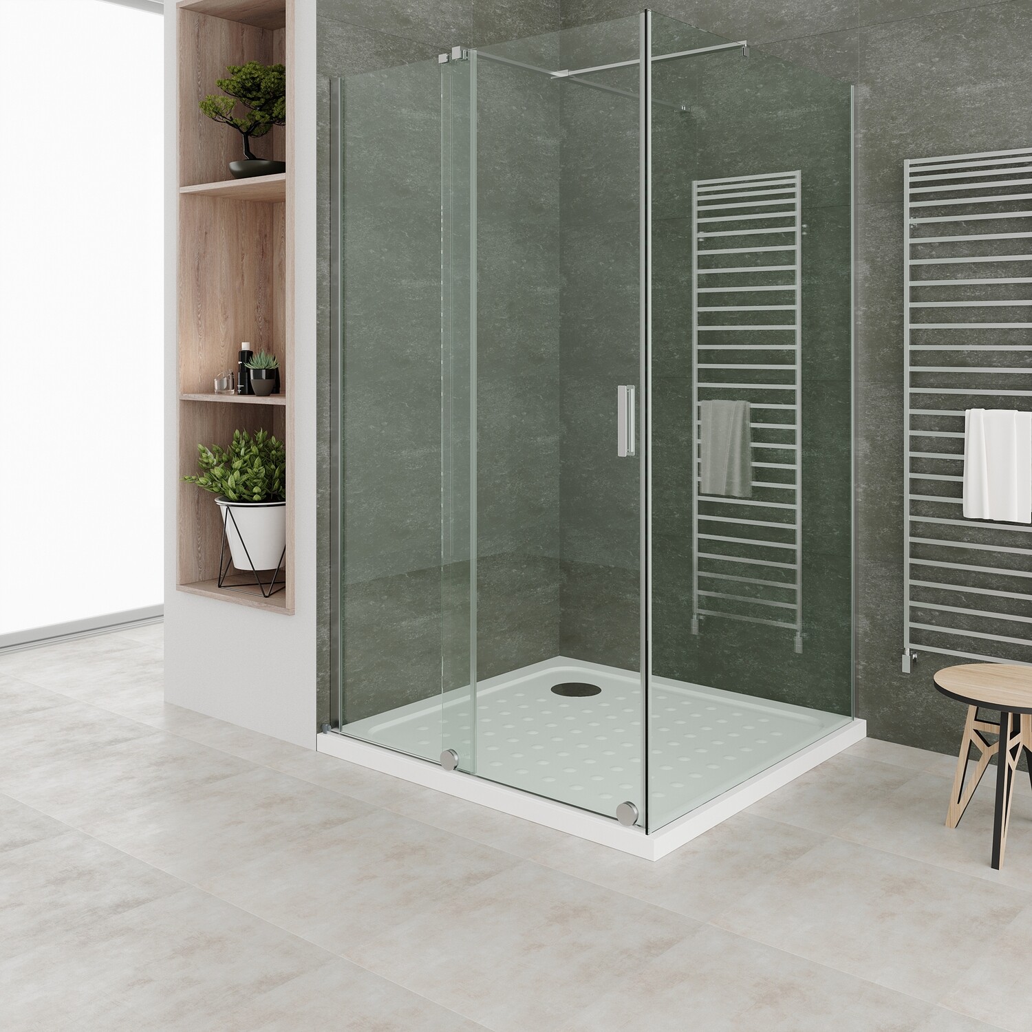 NADINE - Cabine de Duche (Altura 200 cm) - Vidro Transparente