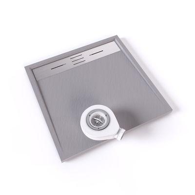 Base de Duche HIEMAL - Cor: Cinza e Grelha Inox
