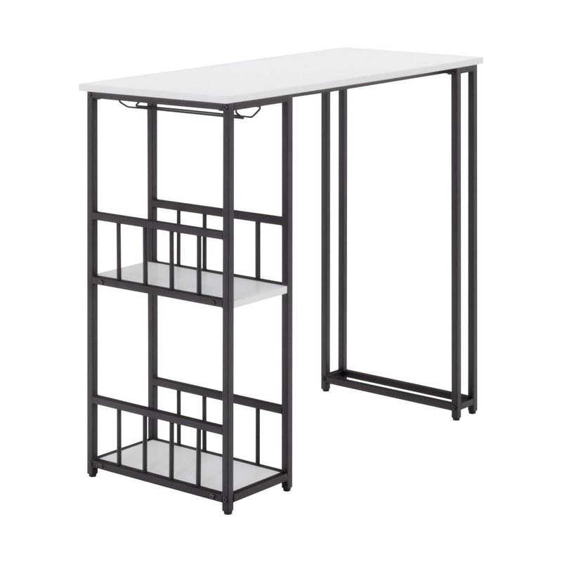 Mesa de bar GAVIN 110 x 50 cm | 105 cm de altura, cor branca Mesa de bar GAVIN 110 x 50 cm | 105 cm de altura, cor branca
