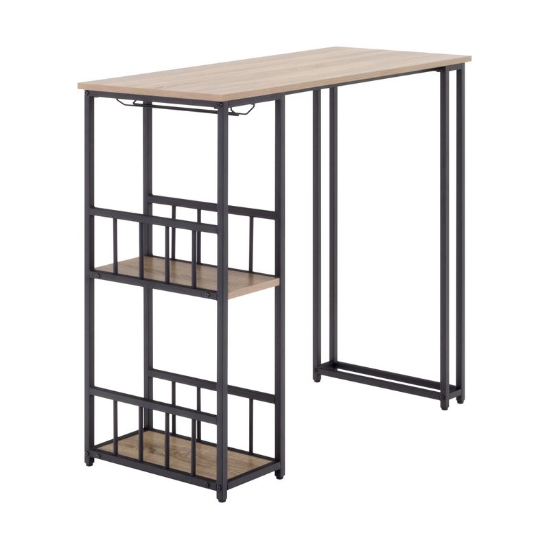 Mesa de bar GAVIN 110 x 50 cm | 105 cm de altura, cor carvalho Mesa de bar GAVIN 110 x 50 cm | 105 cm de altura, cor carvalho