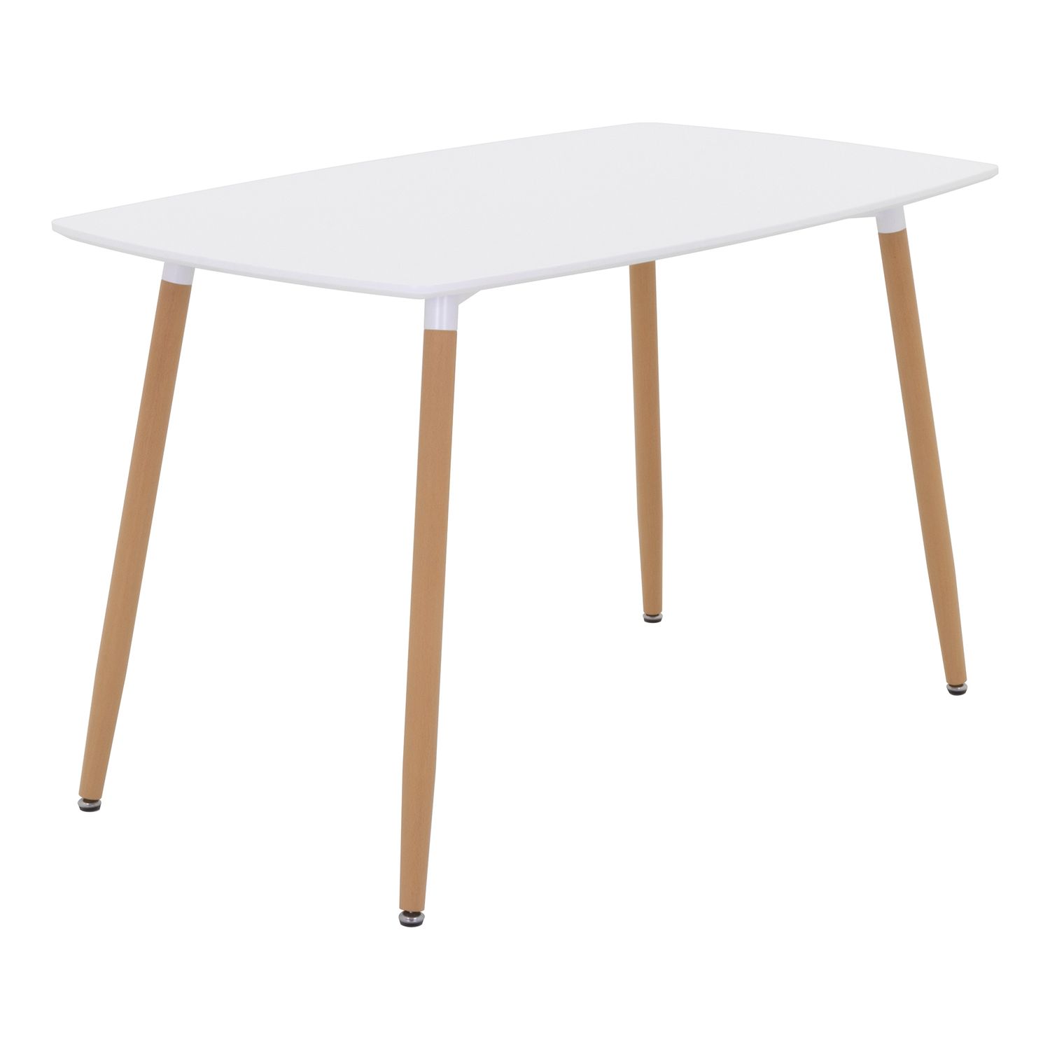 Mesa de Jantar FELICIA 120 x 70 x 74,5 cm com Estrutura Metálica Imitando Madeira