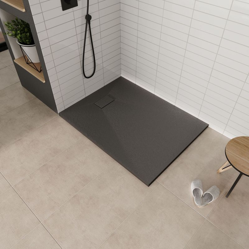 Base de Duche BOREAL| Cor: Preto