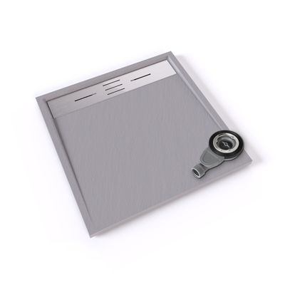 Base de Duche HIEMAL - Cor: Cinza e Grelha Inox