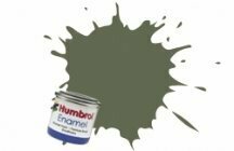 PINTURA ESMALTE VERDE OLIVA CLARO MATE (14 ml)