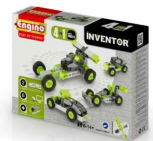 ENGINO COCHES CUATRO MODELOS