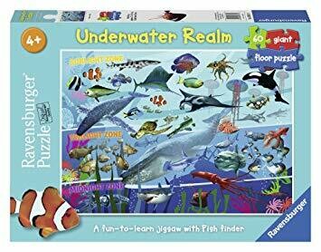 PUZZLE MUNDO SUBMARINO 60 PIEZAS GRAN TAMAÑO