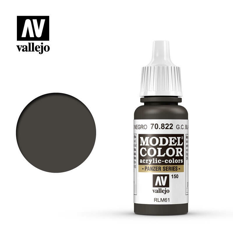 ALEMÁN CAMUFLAJE PARDO NEGRO Nº150 (17ml)