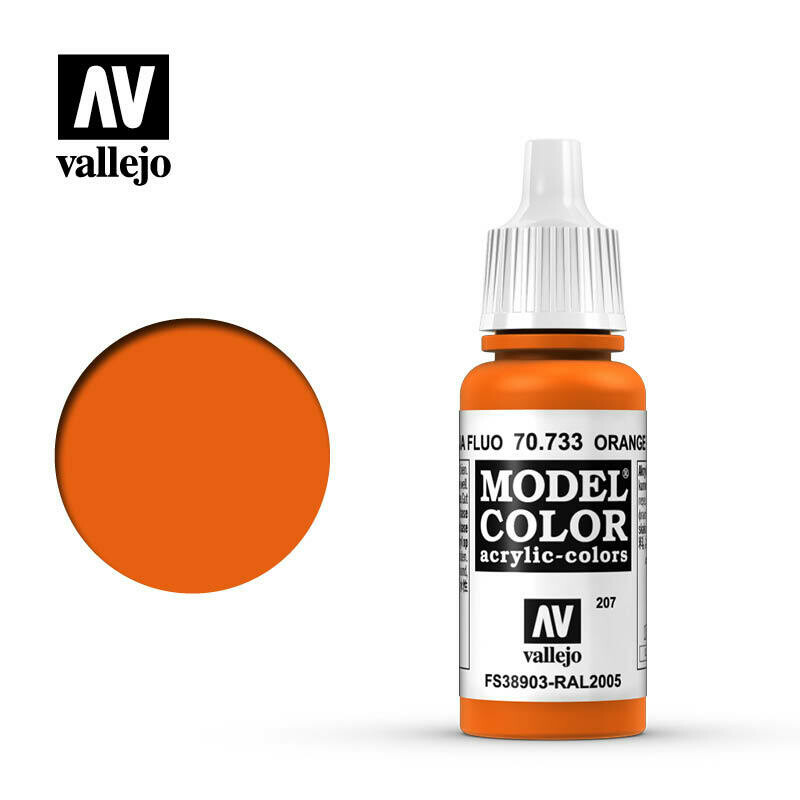 NARANJA FLUOR Nº207 (17ml)