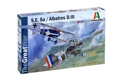 S.E. 5A / ALBATROS D.III 1/72