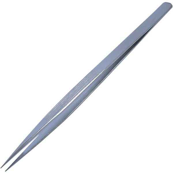 PINZA RECTA GRABADA INOXIDABLE