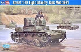 SOVIET T-26 LIGHT INFANTRY 1/35