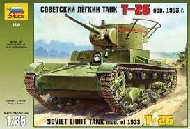 TANQUE SOVIETICO T-26