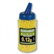 BOLAS AIRSHOFT 0,12g  2000 UNIDADES