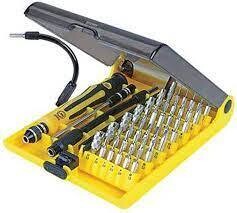 JUEGO HERRAMIENTAS DE PRECISION 45 EN 1