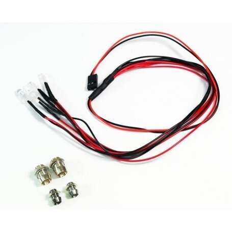 LUCES LED ROJAS Y BLANCAS