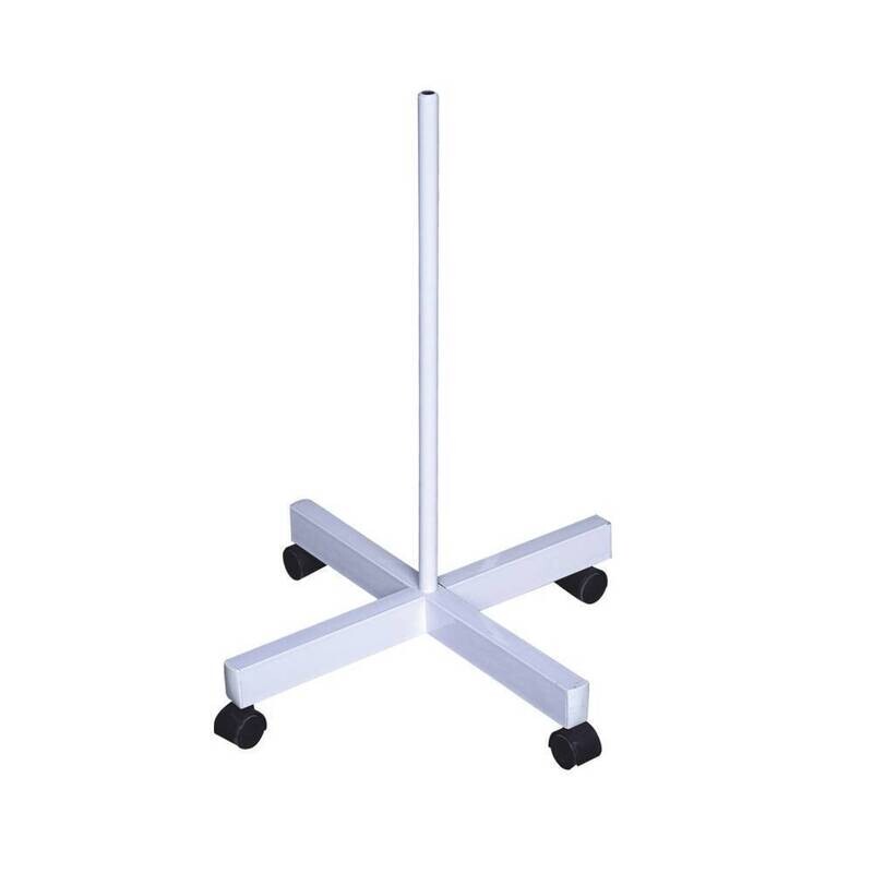 PIE SOPORTE LAMPARA CON RUEDAS